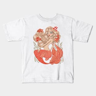 Swimming with Koi Kids T-Shirt